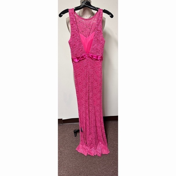 PINK Lace Dress - Picture 3 of 4
